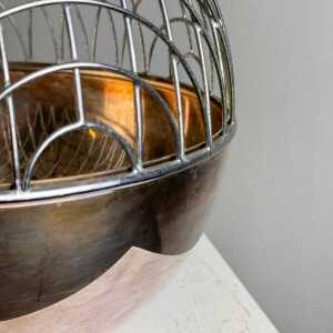 Rare Vico Magistretti "Magellano" Orbital Vase for Bacci, Large Version, 1970s
