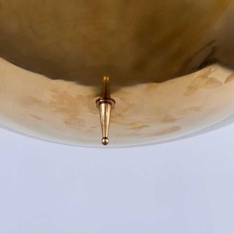 "Reticello" Ceiling Lamp Attributed to Carlo Scarpa for Venini, 1940s