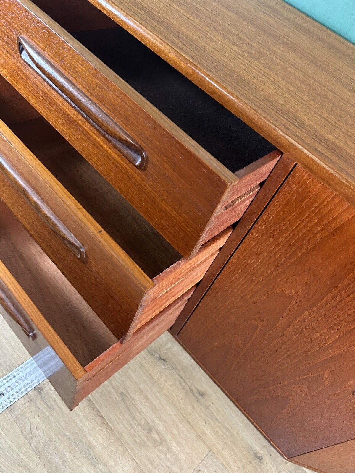 Retro Vintage Mid Century Teak Curve G Plan Sideboard-Courier