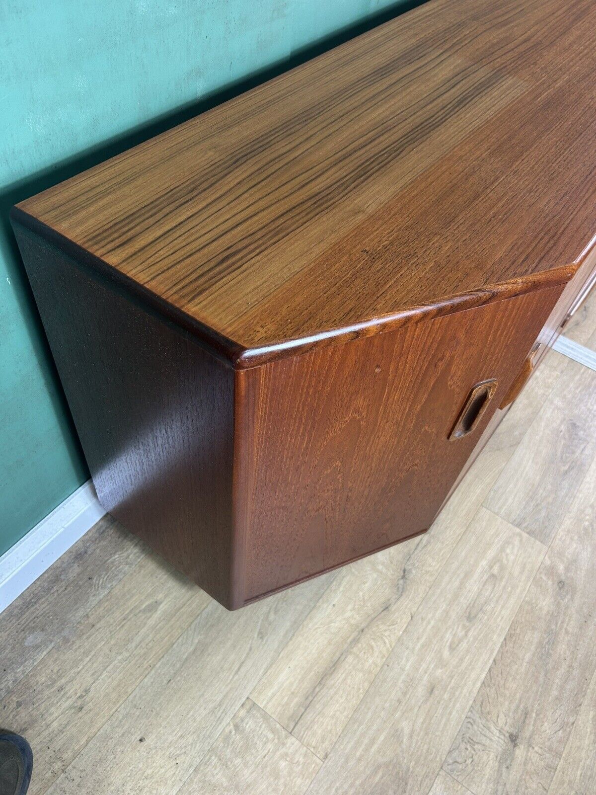 Retro Vintage Mid Century Teak Curve G Plan Sideboard-Courier