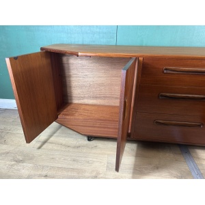 Retro Vintage Mid Century Teak Curve G Plan Sideboard-Courier