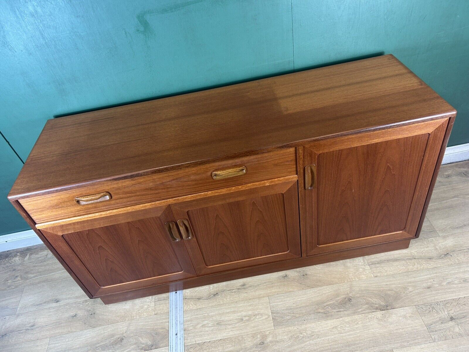 Retro Vintage Mid Century Teak G Plan Compact Sideboard-Courier