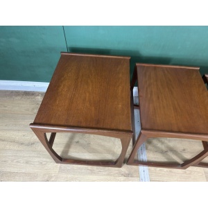 Retro Vintage Mid Century Teak G Plan Quadrille Nest Of Tables