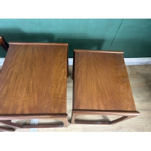 Retro Vintage Mid Century Teak G Plan Quadrille Nest Of Tables
