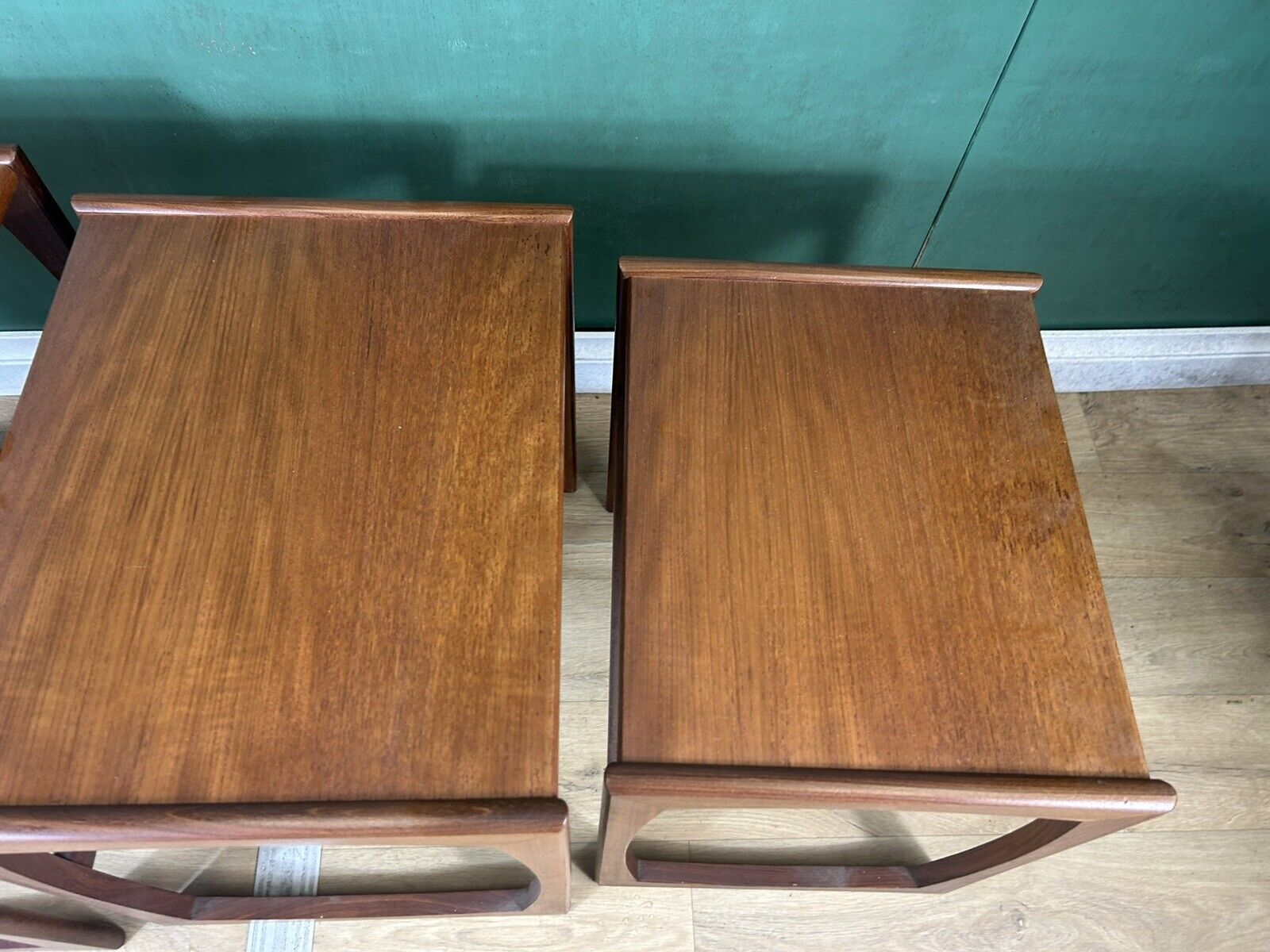 Retro Vintage Mid Century Teak G Plan Quadrille Nest Of Tables