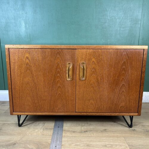 Retro Vintage Mid Century Teak G Plan Two Doors Sideboard-Courier