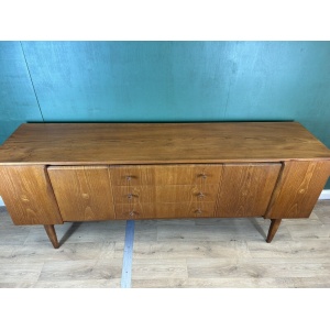 Retro Vintage Mid Century Teak Sideboard By Beautility Furniture-Courier
