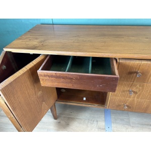 Retro Vintage Mid Century Teak Sideboard By Beautility Furniture-Courier