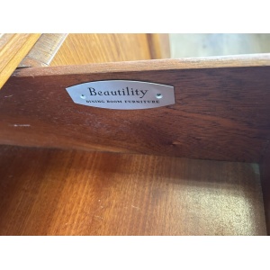 Retro Vintage Mid Century Teak Sideboard By Beautility Furniture-Courier