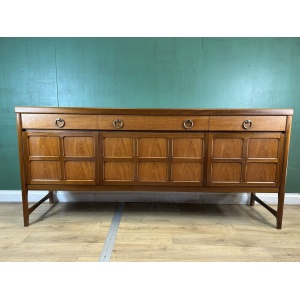 Retro Vintage Mid Century Teak Sideboard By Nathan Furniture-Courier