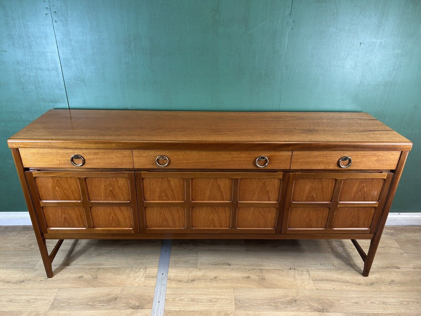 Retro Vintage Mid Century Teak Sideboard By Nathan Furniture-Courier