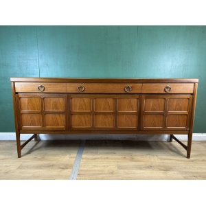 Retro Vintage Mid Century Teak Sideboard By Nathan Furniture-Courier