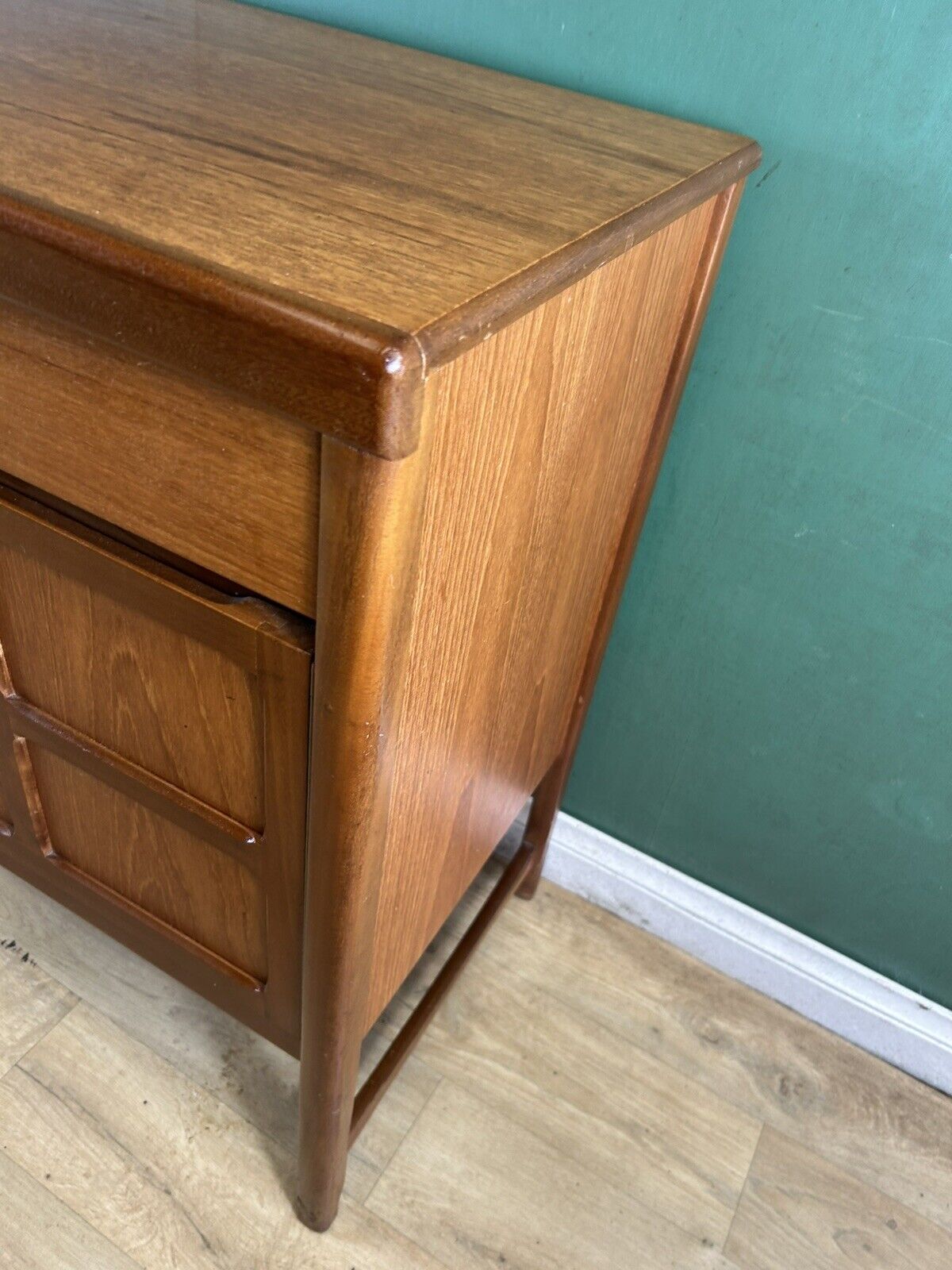Retro Vintage Mid Century Teak Sideboard By Nathan Furniture-Courier