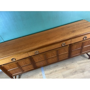 Retro Vintage Mid Century Teak Sideboard By Nathan Furniture-Courier