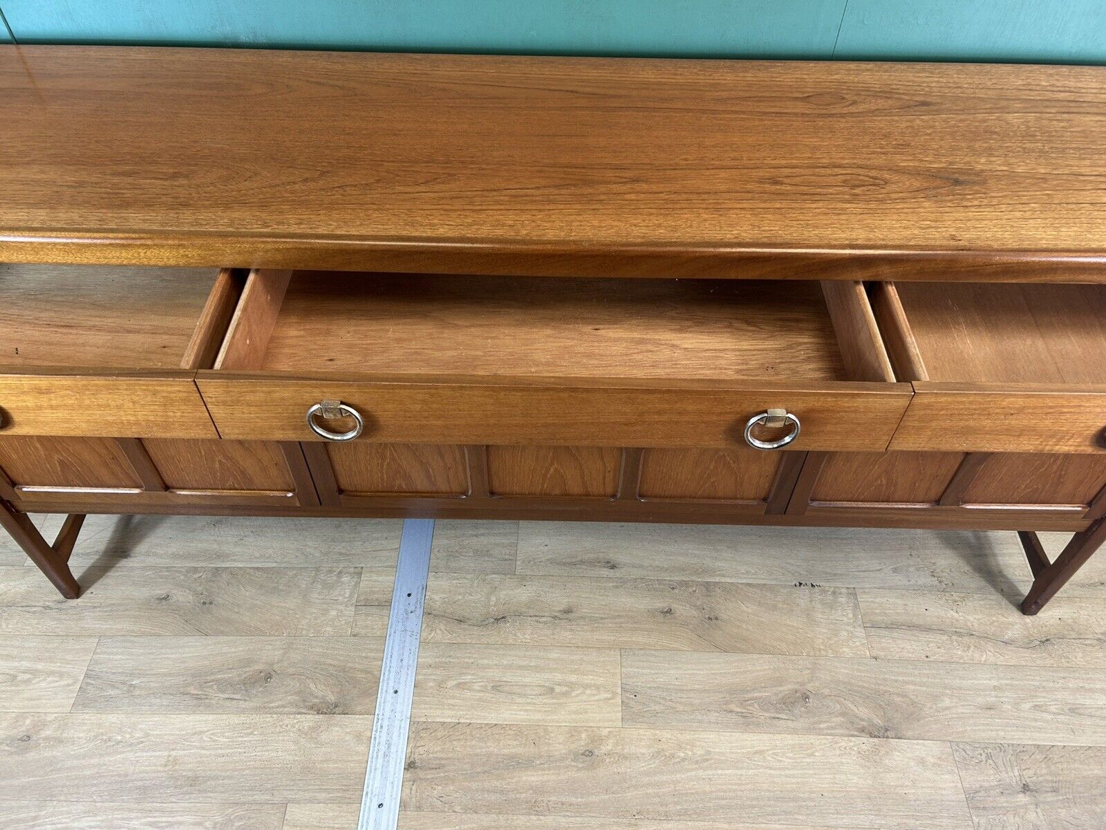 Retro Vintage Mid Century Teak Sideboard By Nathan Furniture-Courier