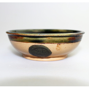 Unusual British Art Pottery Doulton Lambeth Seal Advertiser Trinket Dish C.1900