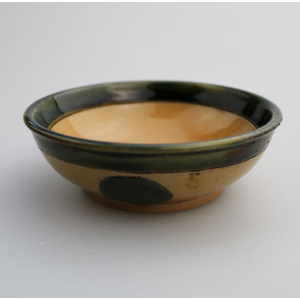 Unusual British Art Pottery Doulton Lambeth Seal Advertiser Trinket Dish C.1900
