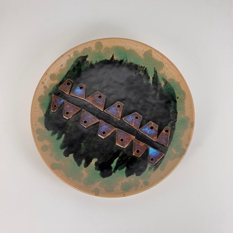 Sculptural Ceramic Centerpiece by Cosimo Budetta for Fornace degli Angeli, 1970s