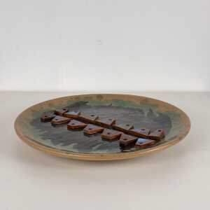 Sculptural Ceramic Centerpiece by Cosimo Budetta for Fornace degli Angeli, 1970s