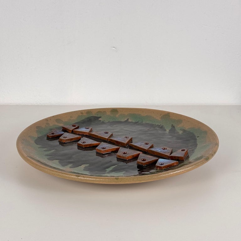 Sculptural Ceramic Centerpiece by Cosimo Budetta for Fornace degli Angeli, 1970s
