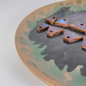 Sculptural Ceramic Centerpiece by Cosimo Budetta for Fornace degli Angeli, 1970s