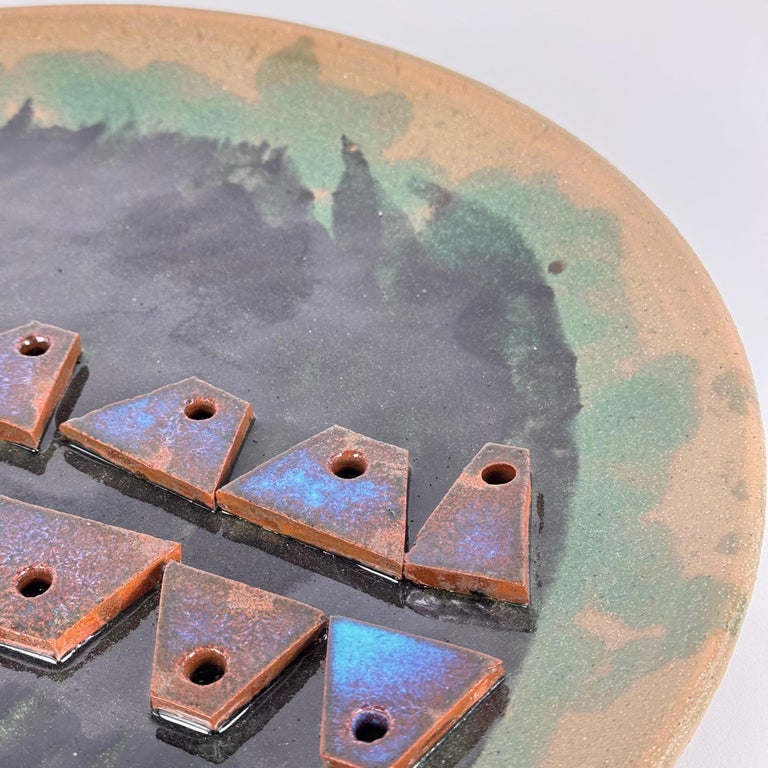 Sculptural Ceramic Centerpiece by Cosimo Budetta for Fornace degli Angeli, 1970s