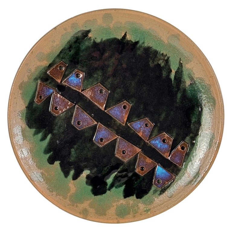 Sculptural Ceramic Centerpiece by Cosimo Budetta for Fornace degli Angeli, 1970s