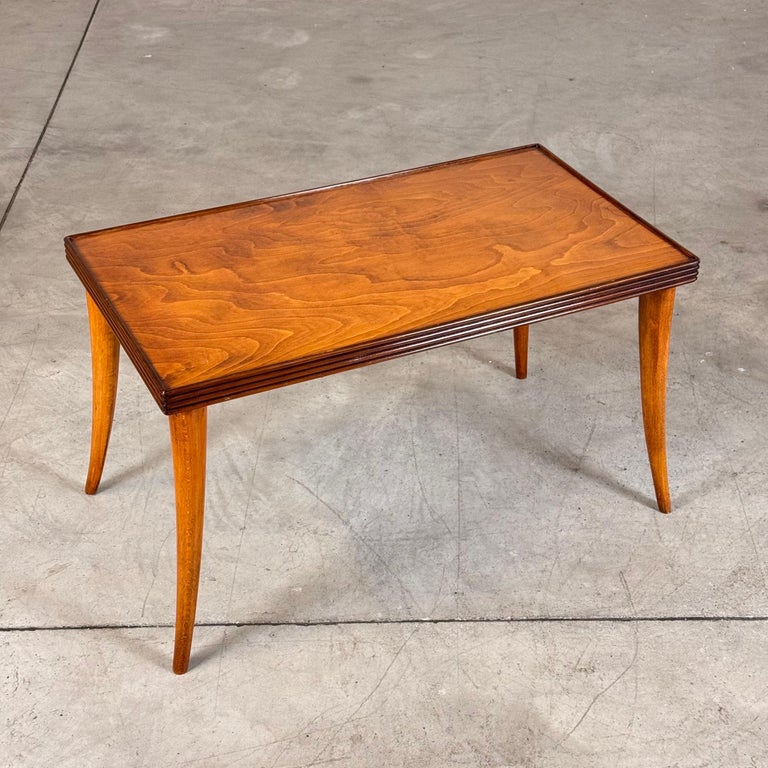 Sculptural Coffee Table Attributed to Paolo Buffa for La Permanente Mobili Cantù