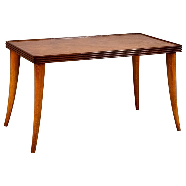 Sculptural Coffee Table Attributed to Paolo Buffa for La Permanente Mobili Cantù