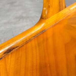 Sculptural Walnut Coffee Table by Gio Ponti for Domus Nova, Italy, 1950s
