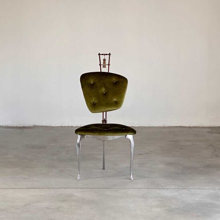 Sculpture Chair "Reggenza" by Toni Cordero for Morphos, 1991