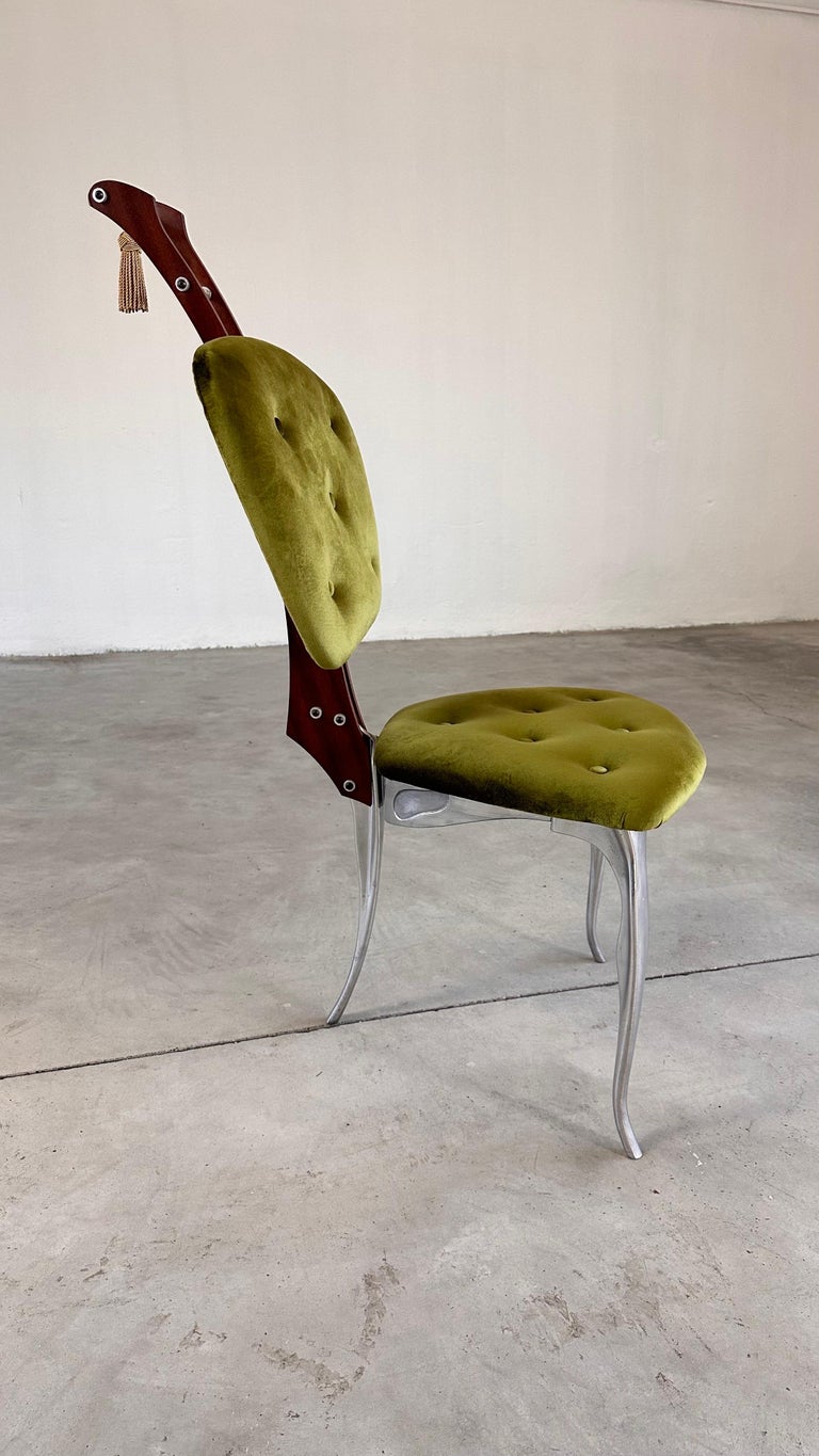 Sculpture Chair "Reggenza" by Toni Cordero for Morphos, 1991