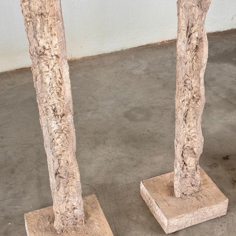 Set of Four Totem Sculptures by Aldo Guarnieri, Italy 1960s
