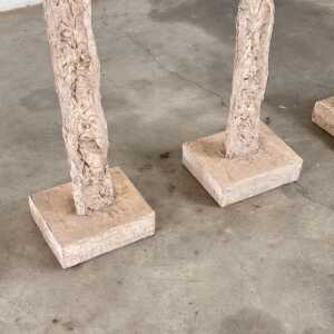 Set of Four Totem Sculptures by Aldo Guarnieri, Italy 1960s