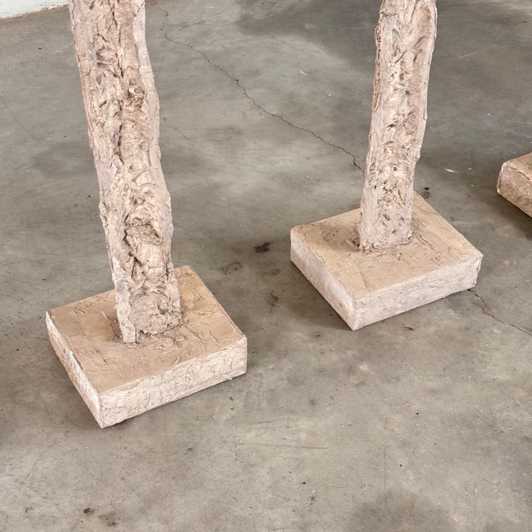 Set of Four Totem Sculptures by Aldo Guarnieri, Italy 1960s