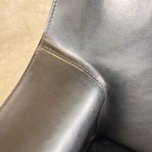 Set of Two Cab 414 Lounge Chairs by Mario Bellini for Cassina, 1978