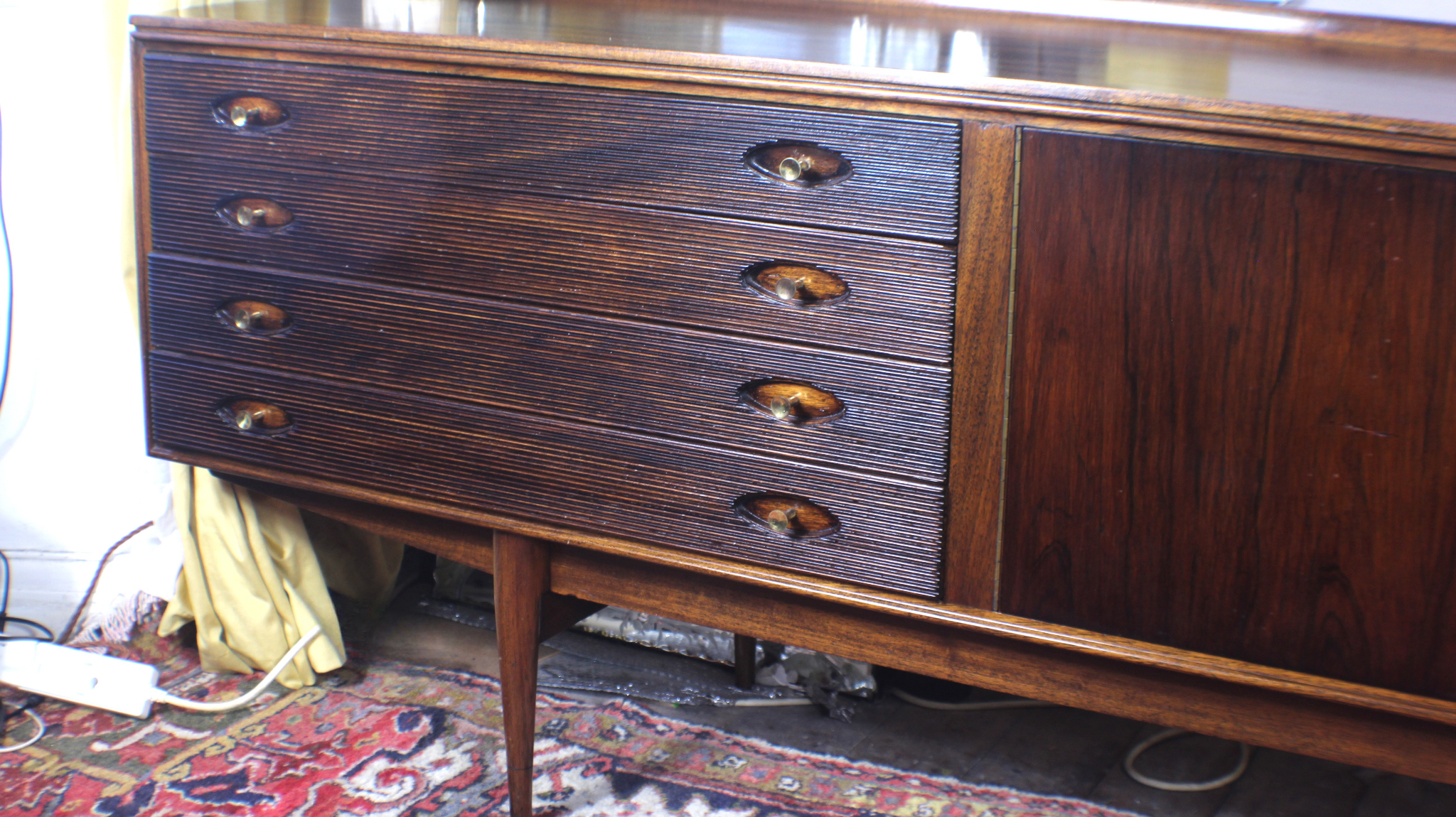 Archie Shine Rosewood Dining Suite