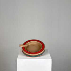 Signed Dante Baldelli Ceramic Ashtray from the 1970s