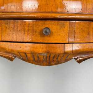 Small Venetian Style Louis XV Walnut Sideboard with Drawer, Venice, 1950s