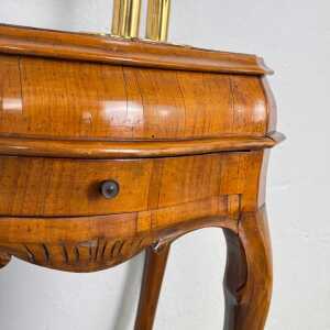 Small Venetian Style Louis XV Walnut Sideboard with Drawer, Venice, 1950s