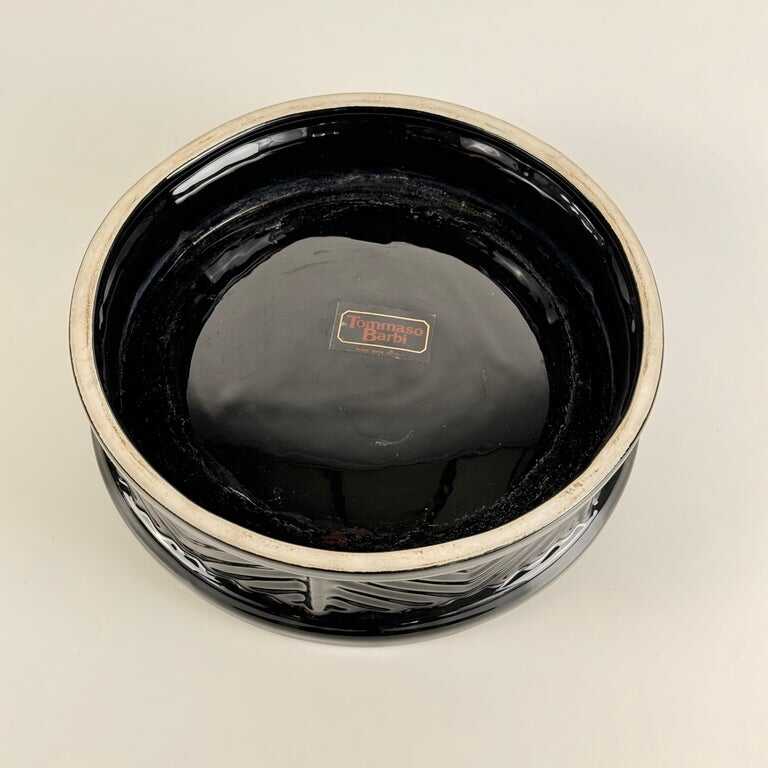 Sophisticated Ceramic Catchall/Centrepiece by Tommaso Barbi, Rome, 1970s