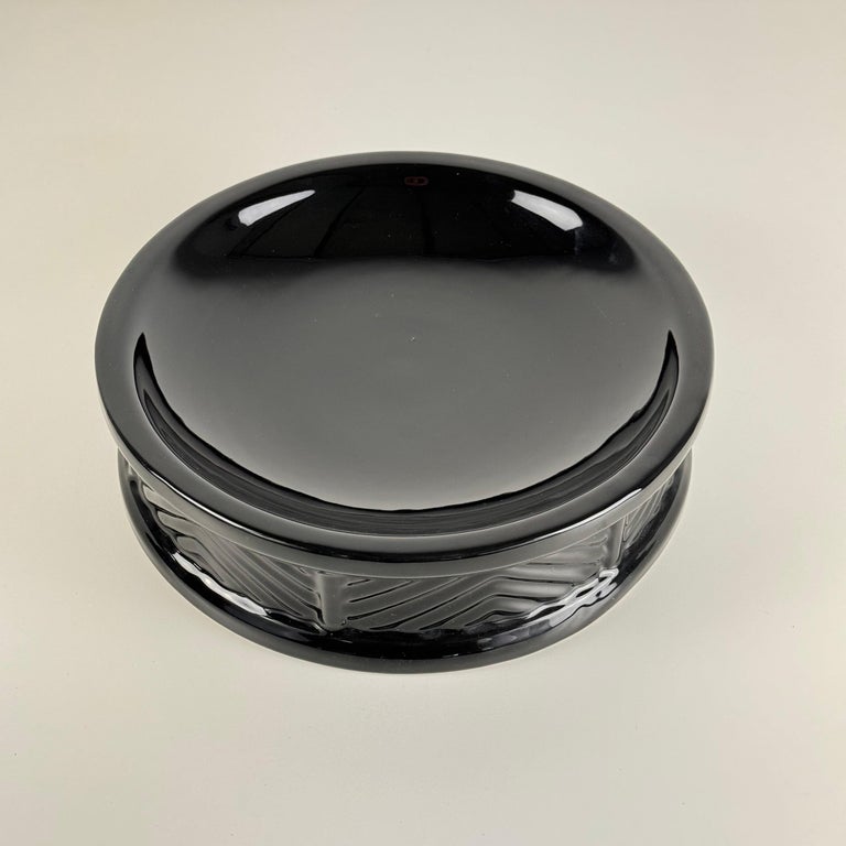 Sophisticated Ceramic Catchall/Centrepiece by Tommaso Barbi, Rome, 1970s
