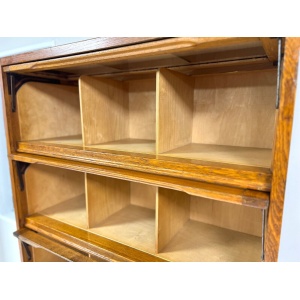 Staverton, Vintage Oak Haberdashery Style Bookcase