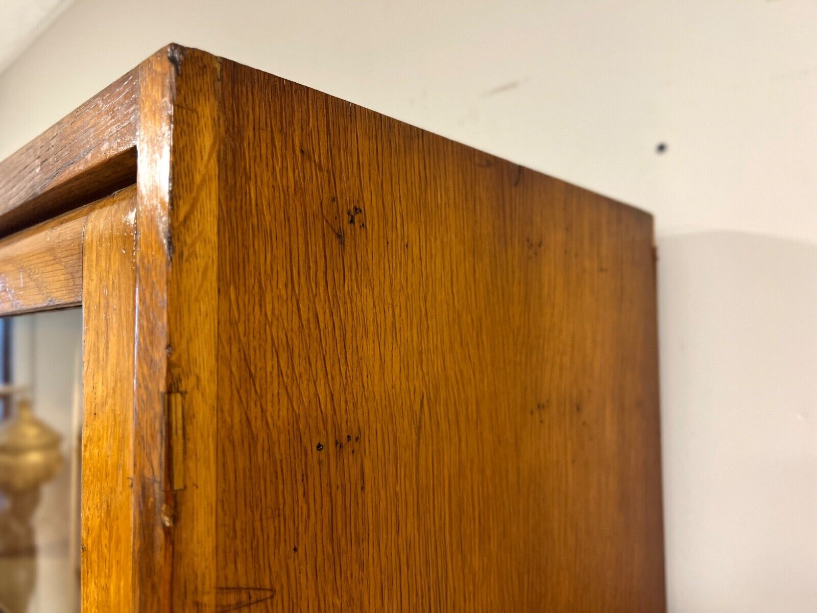 Staverton, Vintage Oak Haberdashery Style Bookcase