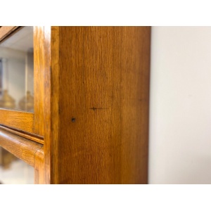 Staverton, Vintage Oak Haberdashery Style Bookcase