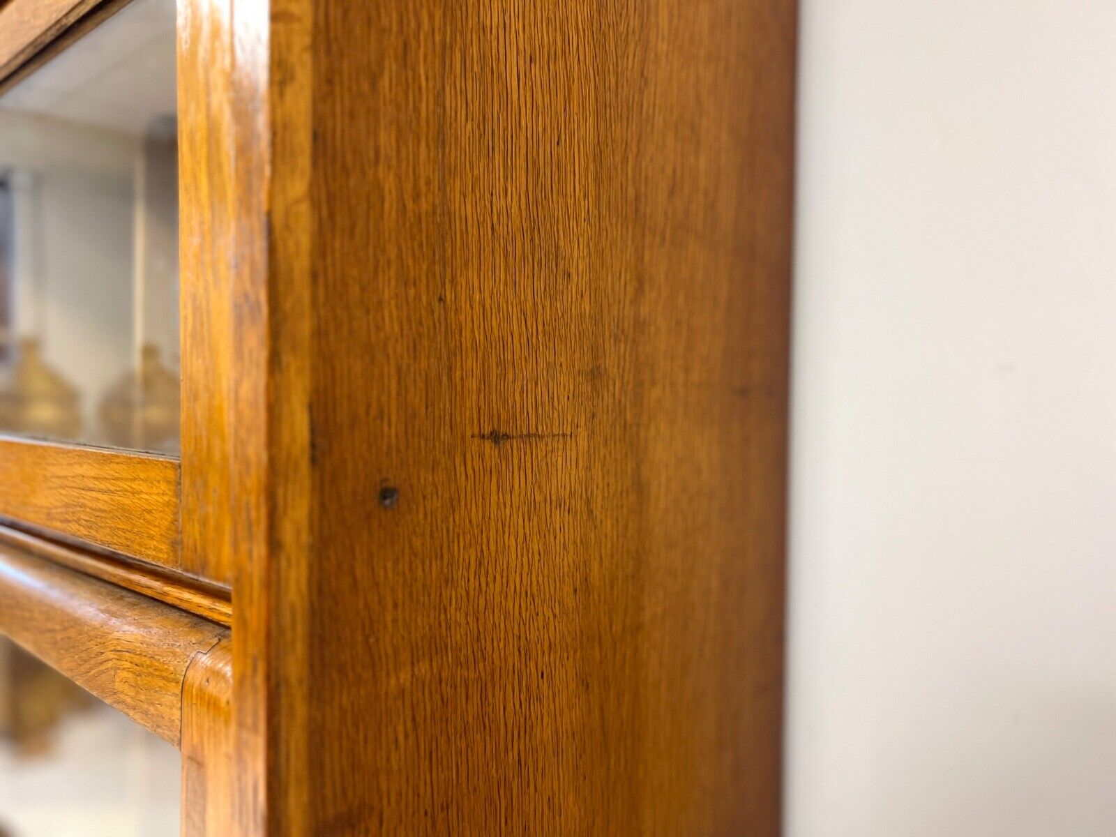 Staverton, Vintage Oak Haberdashery Style Bookcase