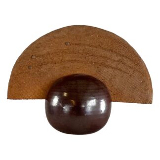 Stunning Handcrafted Abstract Ceramic Sculpture by Giancarlo Scapin, 1970s