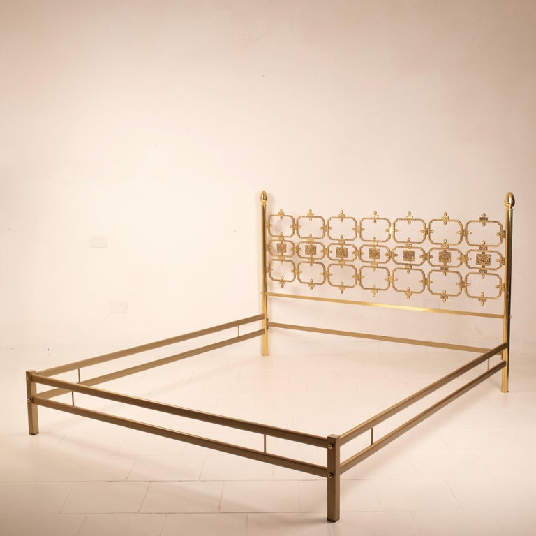 "Thailand" bed by Chansky, Shelba and Luciano Frigerio for Frigerio di Desio