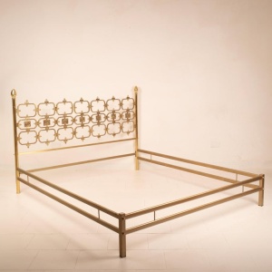 "Thailand" bed by Chansky, Shelba and Luciano Frigerio for Frigerio di Desio