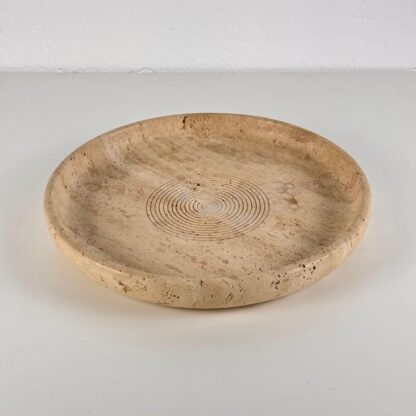 Travertine Centerpiece by Pier Alessandro Giusti & Di Rosa for Up & Up, 1970s